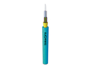 Cable de Fibra Óptica LinkedPro LP-IC-OM4-R-12 Multimodo OM4 50/125, 12 hilos, para Interior, (Precio Por Metro).