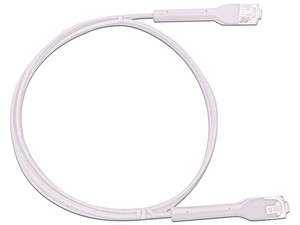 Cable de parcheo Ultra Slim EPCOM Longitud 0.5 m, Cat6, Color Blanco.