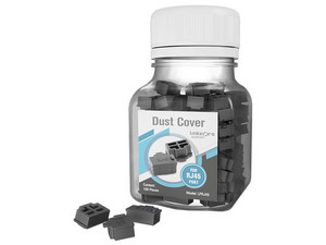 Protector anti-polvo LinkedPro LP-RJ45, para puerto RJ45, Bote con 100 piezas.