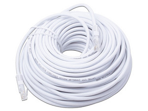 Cable de red LinkedPro Cat5e UTP, RJ45 (M-M), 30m, Color Blanco.