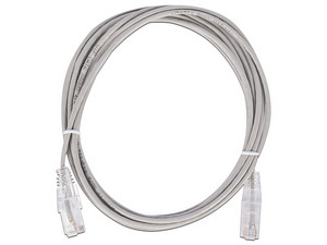 Cable de Parcheo Slim LinkedPro LP-UT6-200-GY28, UTP Cat6, Calibre 28AWG, 2m. Color Gris.