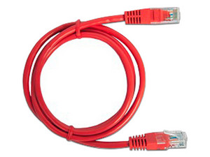 Cable de Red LinkedPro, Cat6, UTP (M-M), 24 AWG, 3m. Color Rojo.
