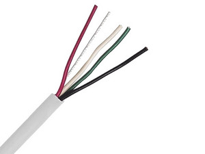 Bobina de Cable LinkedPro Longitud 305m, 4 x 18 AWG, Color Blanco.