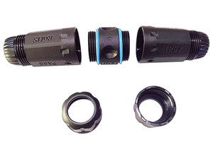 Acoplador RJ45 LinkedPRO a Prueba de Agua, Cat6A, IP68.