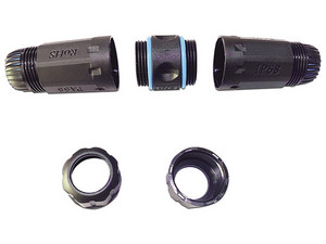 Acoplador LinkedPro RJ45 Cat6 a prueba de agua, IP68.