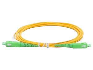 Jumper de Fibra Óptica LinkedPro LPSM2LCALCAS3, Monomodo, LC/APC, 3m, Color Amarillo.