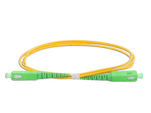 Jumper de Fibra Óptica LinkedPro Monomodo SC/APC-SC/APC Simplex de 1 metro, 2mm.