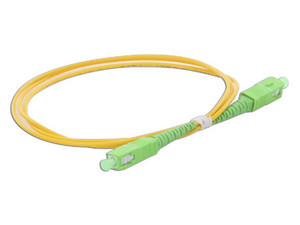 Jumper de Fibra Óptica LinkedPro Monomodo SC/APC-SC/UPC Simplex de 1 metro, 2mm.