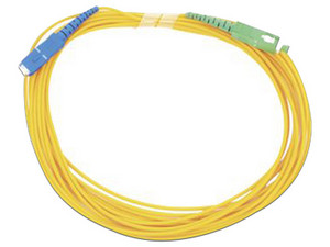 Jumper de Fibra Óptica LinkedPro Monomodo SC/UPC - SC/UPC Simplex, color amarillo, 15 metros.
