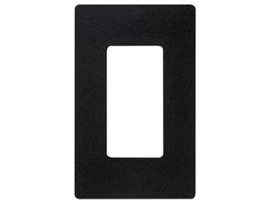 Placa de Pared Lutron SC-1-MN de 1 espacio, Para Atenuador, Apagador o Control remoto inalámbrico.