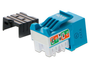 Jack Nexxt Cat.6, Sin blindaje, Tipo Keystone. Color Negro.