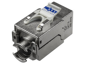 Conector Keystone Nexxt Solutions Cat6 RJ45, Blindado.