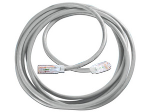 Cable de red Tech Choice Cat6 UTP, Conector RJ-45 (M-M), 3m. Color Gris.