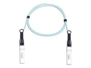 Jumper de Fibra Óptica Ruijie XG-SFP-AOC1M con Mini GBIC, Conector SFP+ a SFP+, 1m. Color Azul.