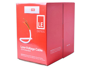 Bobina de Cable SFire, Caja con 305 m, CCA, Aplicaciones en Alarmas de Intrusión, 22 AWG.
