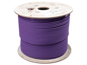 Bobina de Cable SIEMON 9C6L4-A5 U/UTP de 4 pares, Z-MAX, Cat6A, Soporte de Aplicaciones 10GBase-T, LS0H, Color Violeta, 305m.