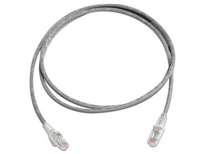 Cable de red SIEMON MC6-05-04, Patch Cord MC6, Modular Cat6 UTP, CM/LS0H, 5ft, Color Gris.