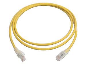 Cable de red SIEMON MC6-05-05, Patch Cord MC6 Modular Cat6 UTP, CM/LS0H, 1.5m, Color Amarillo.