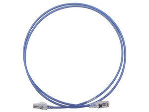 Cable de Red Siemon, Cat6, UTP (M-M), 28 AWG, 1.5 m. Color Azul.