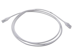 Cable de conexión Modular Siemon MC6, Cat6, CM/LS0H, Calibre 28 AWG, 2m. Color Blanco. Bulk.