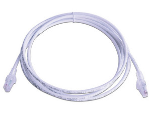 Cable de red SIEMON MC6-15-02, Patch Cord MC6 Modular Cat6 UTP, CM/LS0H, 4.5m, Color Blanco.
