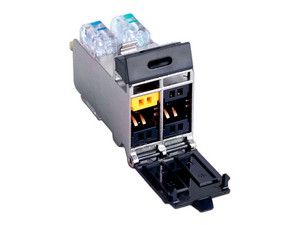 Jack Siemon TERA Cat7A, con puerta protectora, para aplicaciones de servicios compartidos, Color Negro.