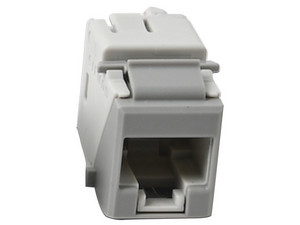 Jack Siemon UltraMAX Cat5e, UTP, Tipo Keystone, Color Gris.