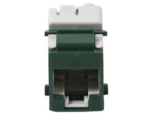 Modulo Jack Siemon UltraMAX U5-K07NS, UTP Cat5e, RJ-45 Hembra, Tipo Keystone. Color Verde.