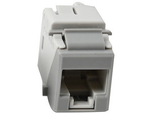 Jack Siemon UltraMAX Cat6A, UTP, Tipo Keystone, Color Gris.