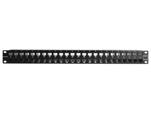 Panel de Parcheo Siemon Cat6a, Blindado, 48 puertos, UTP, 1UR.