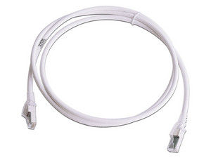 Cable de red SIEMON ZM6A-S05-02B, Patch Cord Z-MAX Cat6A S/FTP, CM/LS0H, 5ft, Color Blanco, Versión Bulk (Sin Empaque Individual).