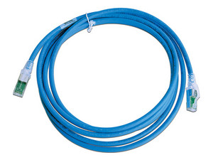 Cable de Parcheo Siemon Z-MAX, S/FTP Cat6a, RJ-45, 3m. Color Azul.