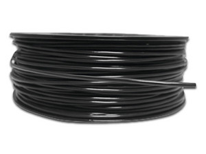 Bobina de Cable SAFE FIRE DETECTION, Detector de Calor de 152 Metros, Temperatura Fija 68 grados Celsius, Recubrimiento de Nylon, Color Negro, Aplicaciones en Exterior con Guía Acerada.