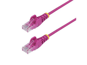 Cable de Red StarTech N6PAT50CMPKS, RJ-45 a RJ-45 (M-M), Cat6, 28AWG, 50cm. Color Rosa.