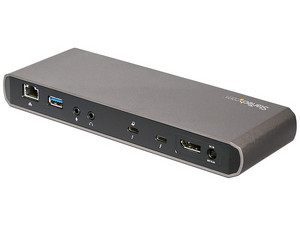 Docking Station Thunderbolt 3 Dual 4K 85W PD - Base Conexión Para Mac Y Windows Con Video, Carga Y Puertos