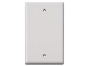 Placa de pared TVC A175, sin puertos, Color Blanco.