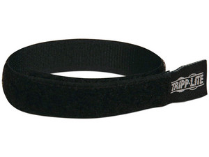 Sujetacables de velcro TrippLite Hook-and-Loop, 25.4 cm