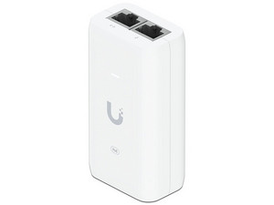 Ubiquiti Inyector PoE Gigabit U PoE de 48 VDC 0.32A, Color Blanco.
