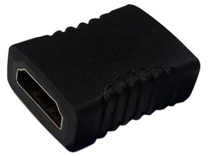 Adaptador de Video, Batauro, HDMI Hembra, Cople, Color Negro.