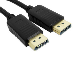 Cable de Video, Batauro, DisplayPort 1.2 Macho, 4K Ultra HD 120Hz, 3 Metros, Color Negro.