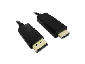Cable de Video Batauro, de Displayport (M) a HDMI (M) 1080P, 3m, Color negro.