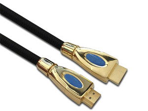 Cable HDMI Brobotix 4.5 m HDMI a HDMI de Macho a Macho. Color Negro con Dorado.