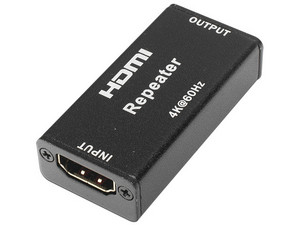 Adaptador Epcom TT1684K HDMI (H-H) para Amplificar la Señal hasta 40 metros de distancia. Color Negro.