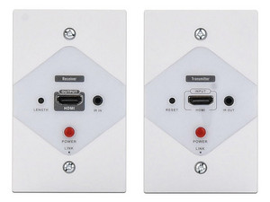 Kit Extensor HDMI Epcom TT372W, placas de pared para distancias de 40m, resolución 1080P, Cat 6/6A/7.