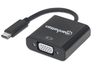 Convertidor Manhattan de USB-C a VGA.
