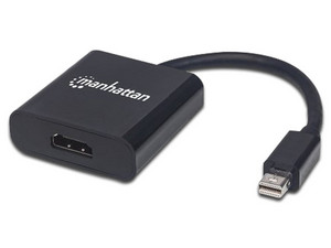 Adaptador Activo Mini-DisplayPort (Macho) a HDMI (Hembra).