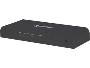 Video Splitter HDMI 1.4 Manhattan de 4 puertos.