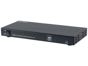 Divisor Splitter HDMI 1.4 Manhattan de 8 puertos.