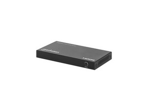 Switch MANHATTAN HDMI Switch 4K, 3 Entradas HDMI, 1 Salida HDMI, Color Negro.