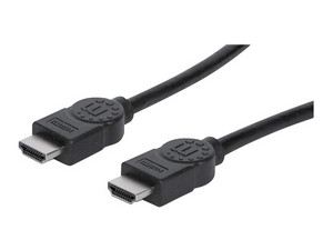 Cable HDMI Manhattan (M-M), Alta velocidad 4K, 1m.